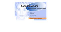 Desktop Screenshot of cosmedicus.de